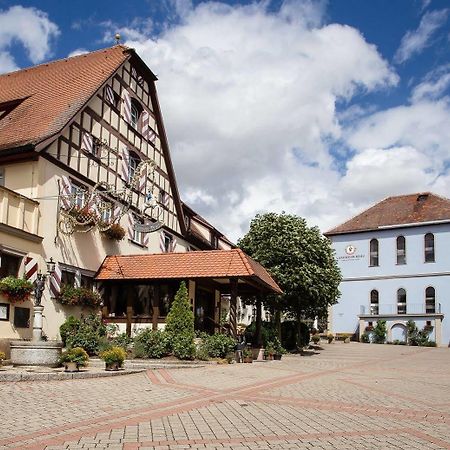 Hotel Brauereigasthof Landwehr-Bräu Reichelshofen Exterior foto