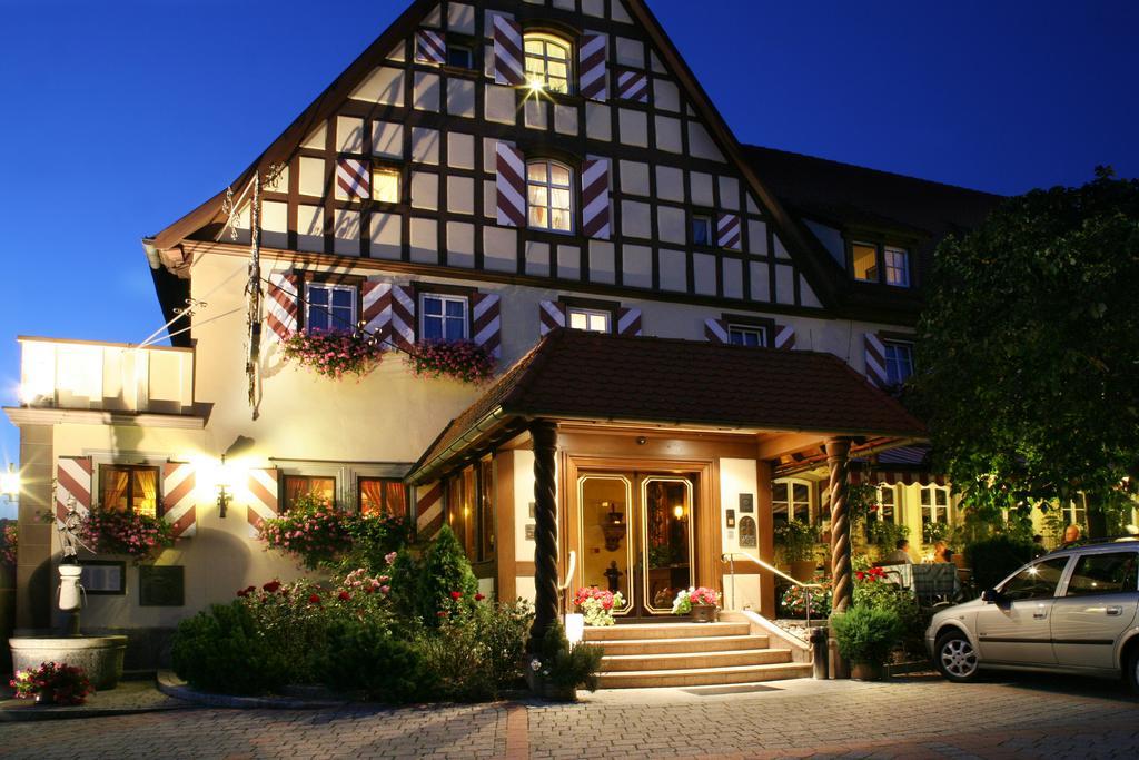 Hotel Brauereigasthof Landwehr-Bräu Reichelshofen Exterior foto