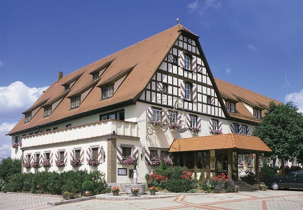 Hotel Brauereigasthof Landwehr-Bräu Reichelshofen Exterior foto